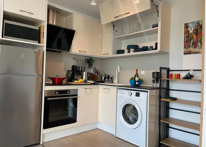 Panoramic In With Underground Parking アパート